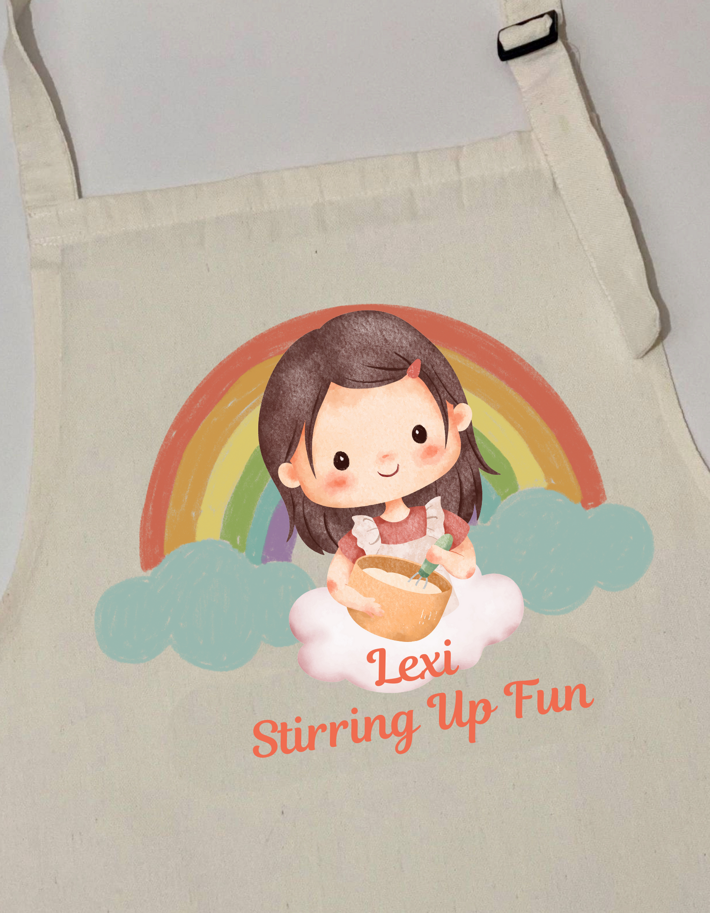 Personalized Apron for Kids - Girls