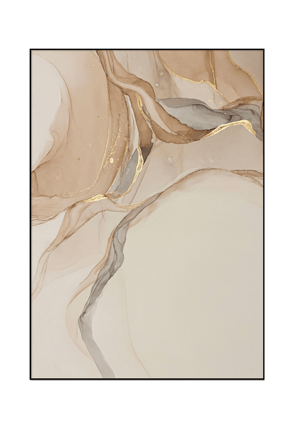 CP140 Marble-Pattern Canvas Prints Wall Decor