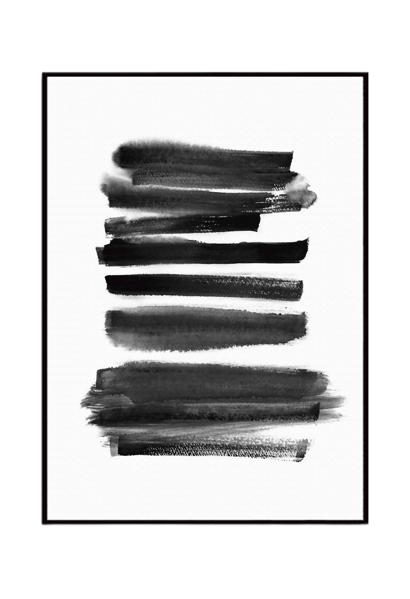 CP138 Black and White Abstract Design Canvas Prints Wall Decor