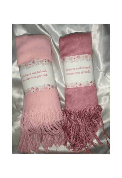 Personalized Cashmere Shawl