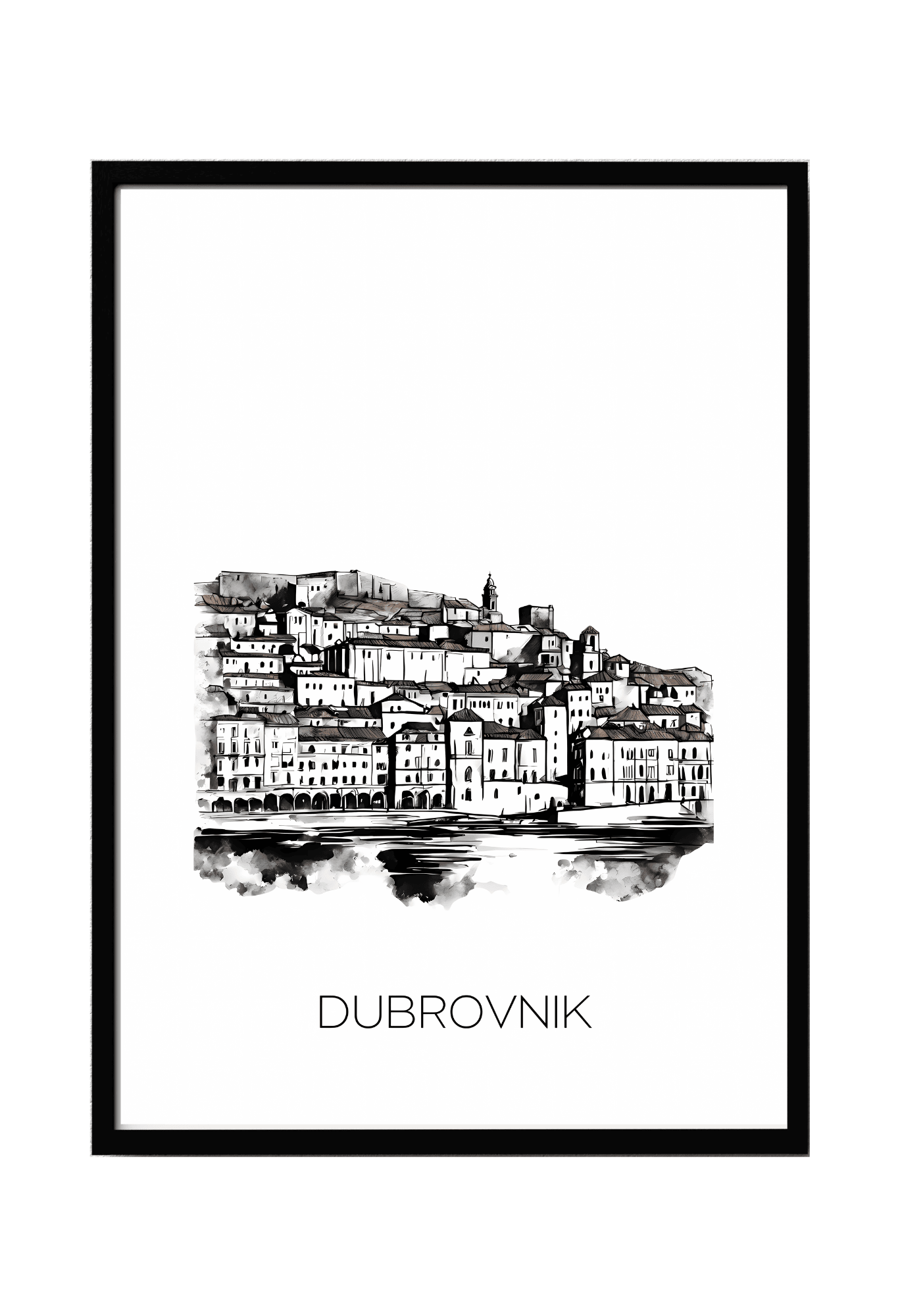 World City Skylines Wall Art
