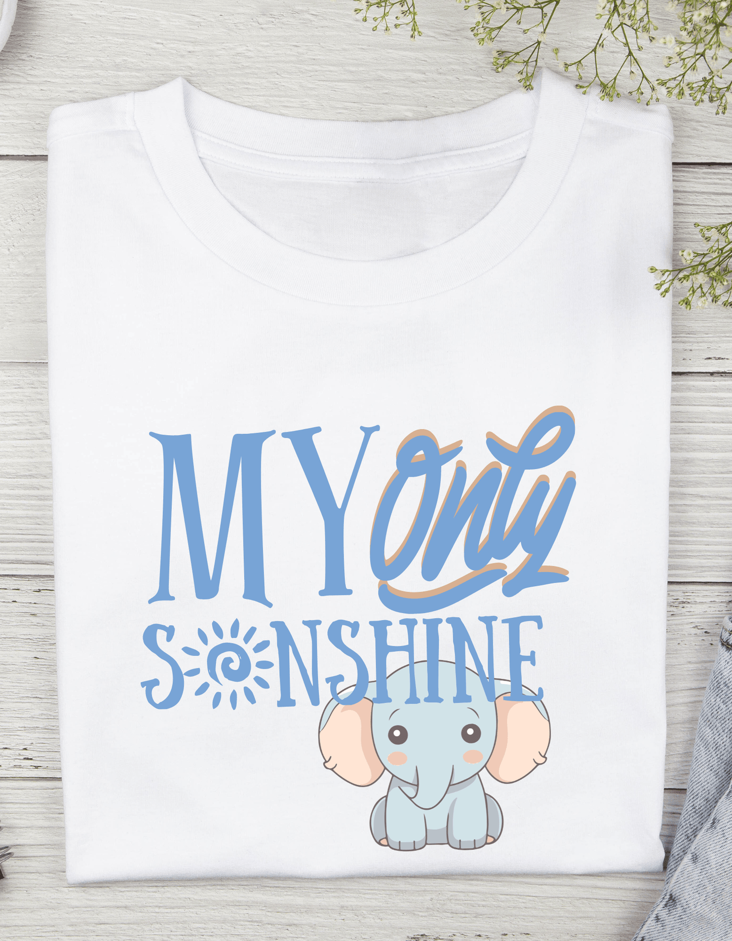 Mom and Son "You Are My Sonshine" T-Shirt Set