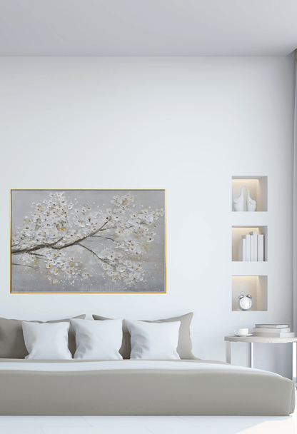 CP109 Neutral Abstract Canvas Print Wall Decor