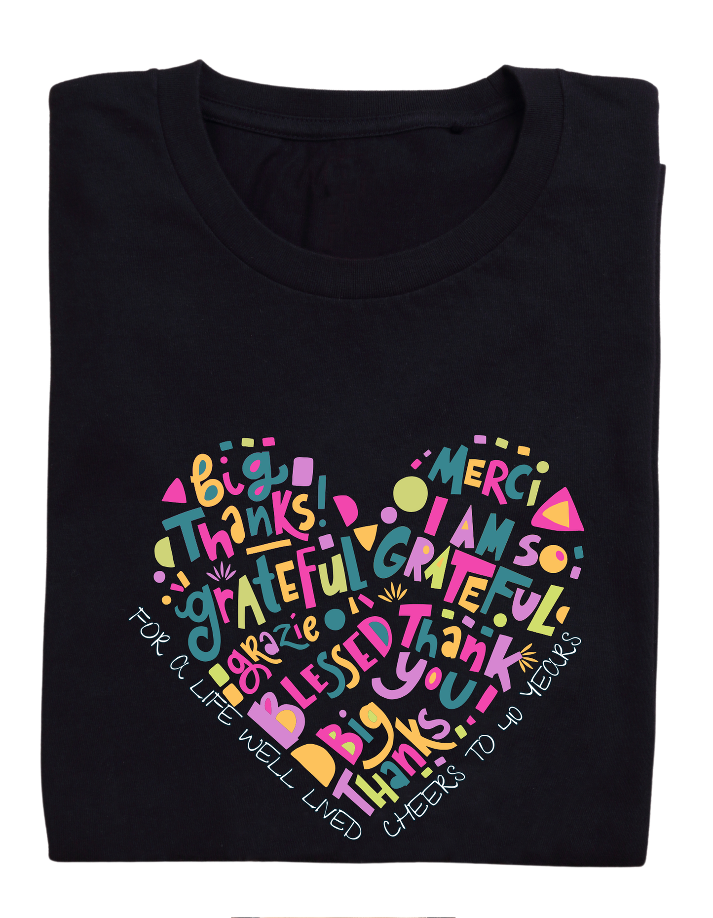 Personalized Birthday Commemorative T-Shirt