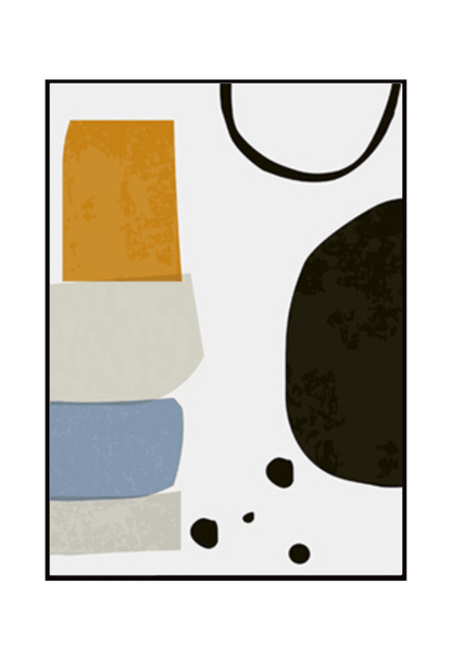 CP013 Nordic Abstract Pattern Canvas Prints Wall Decor