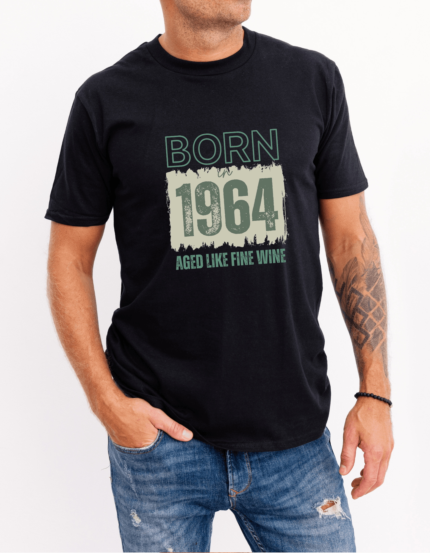 Personalized Birthday Commemorative T-Shirt for Men