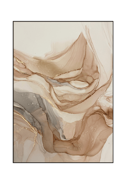 CP140 Marble-Pattern Canvas Prints Wall Decor