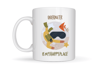 Mug for Scuba Diving Enthusiasts with Witty Slogan