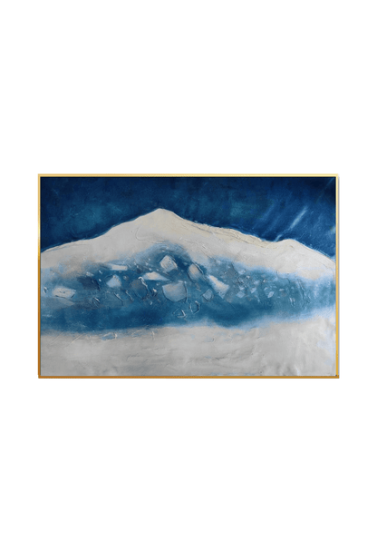 HP016 Abstract Beach Acrylic Hand-Painted Wall Decor