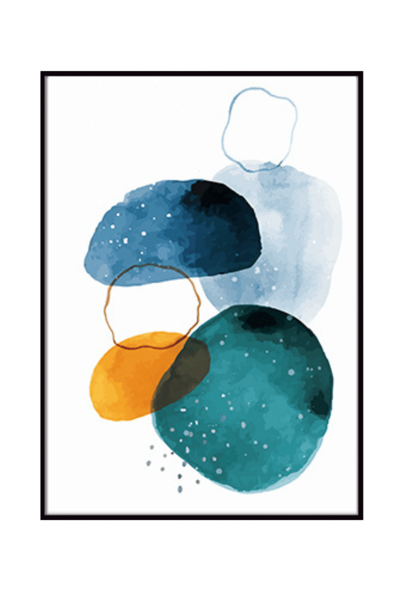 CP018 Nordic Abstract Canvas Prints Wall Decor