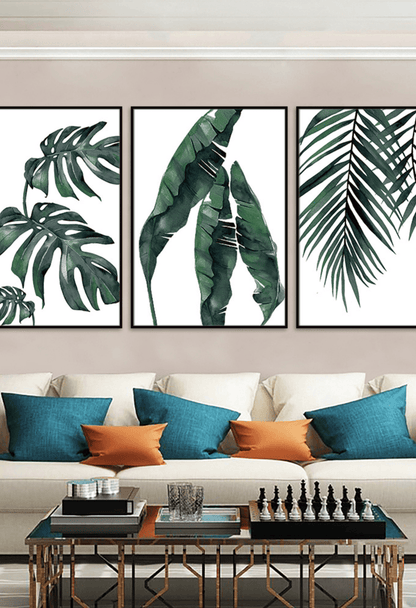 CP001 Leaves Canvas Prints Wall Decor