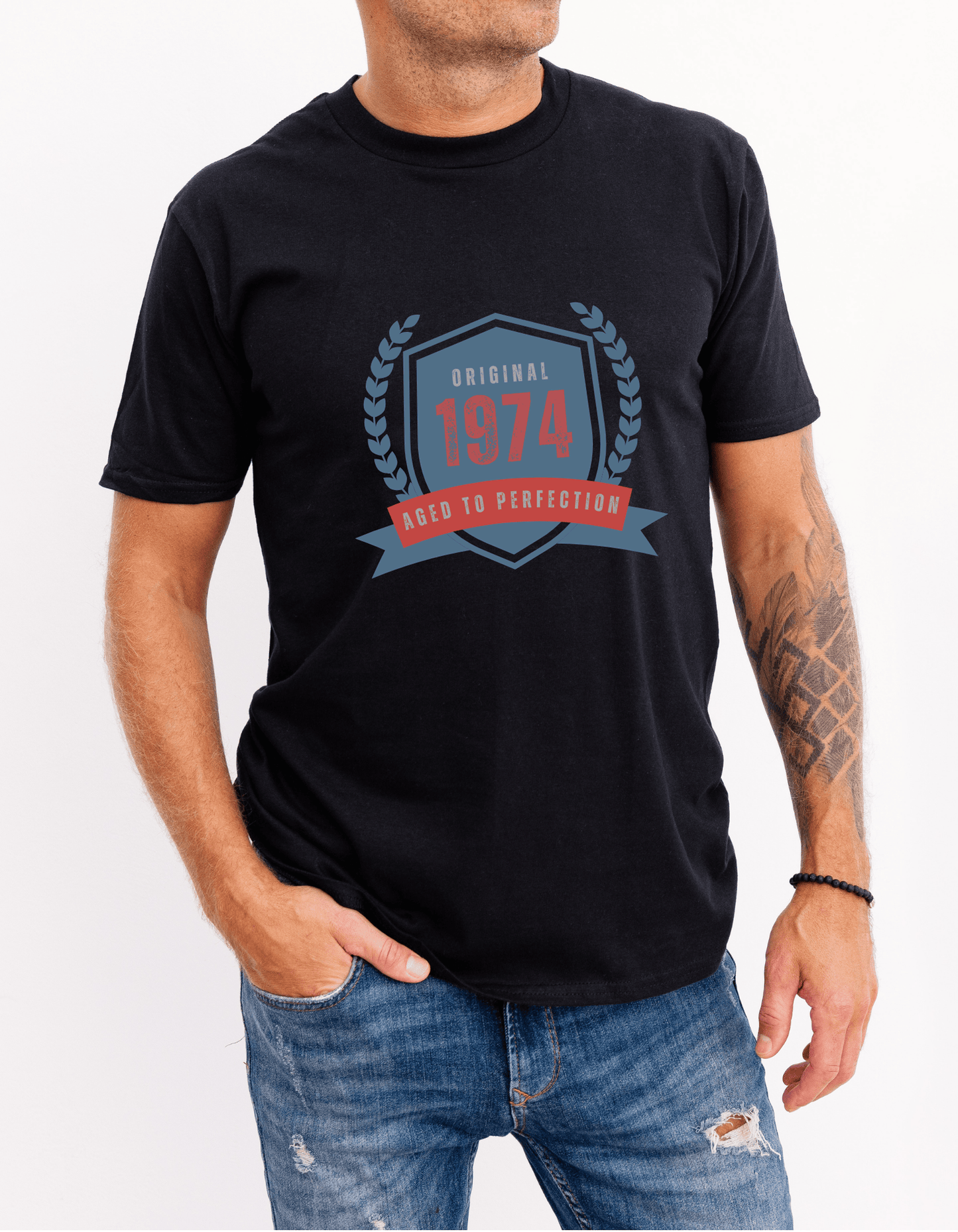 Personalized Birthday Commemorative T-Shirt for Men
