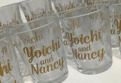 Personalized Clear Glass Mug (320ml)
