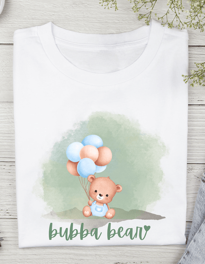 Family T-Shirt Set with Bear Designs