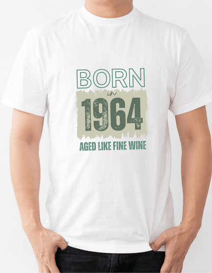 Personalized Birthday Commemorative T-Shirt for Men