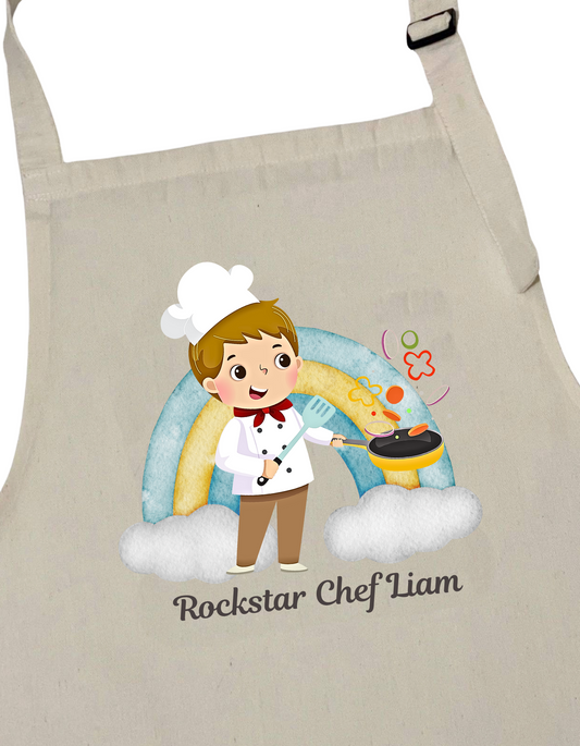 Personalized Apron for Kids - Boys