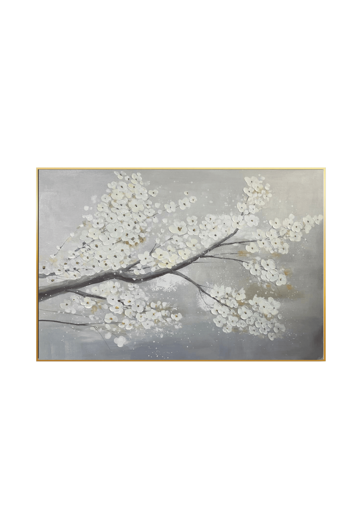 HP047 Cherry Blossoms Hand-Painted Wall Decor