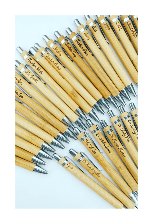 Personalized Bamboo Pen
