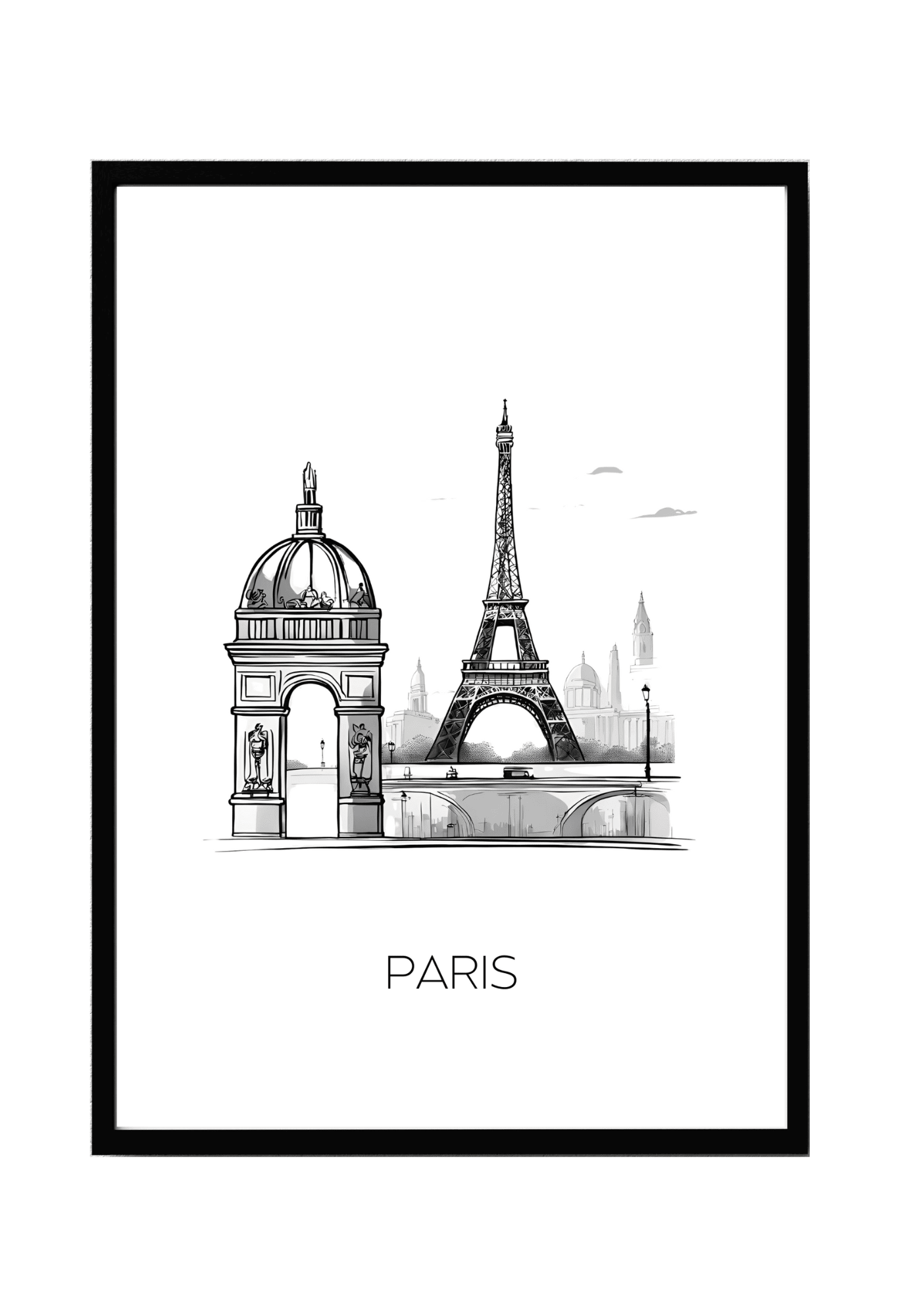 World City Skylines Wall Art