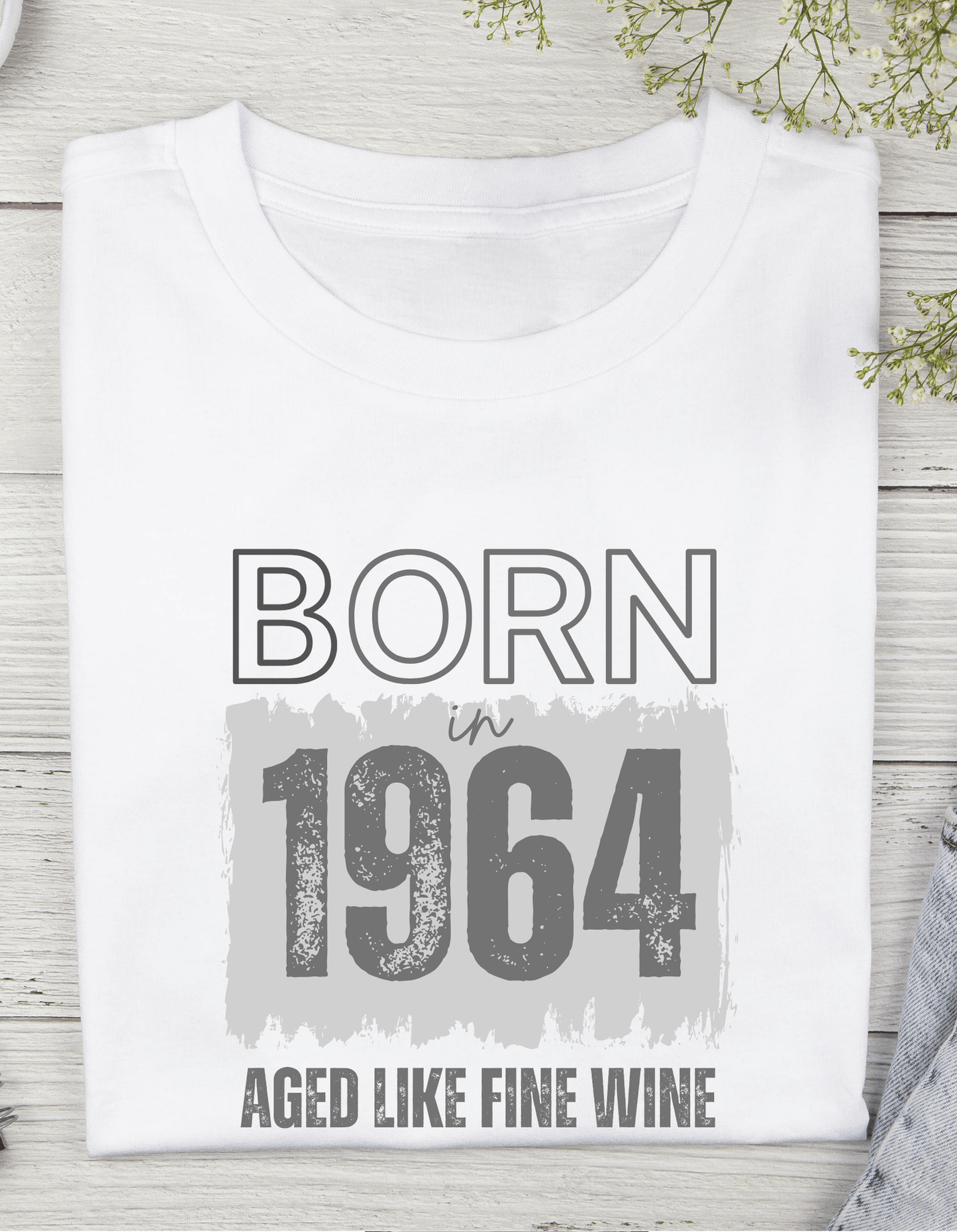 Personalized Birthday Commemorative T-Shirt