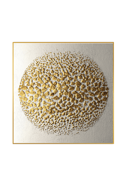 CP023 Gold Abstract Design Canvas Print Wall Decor