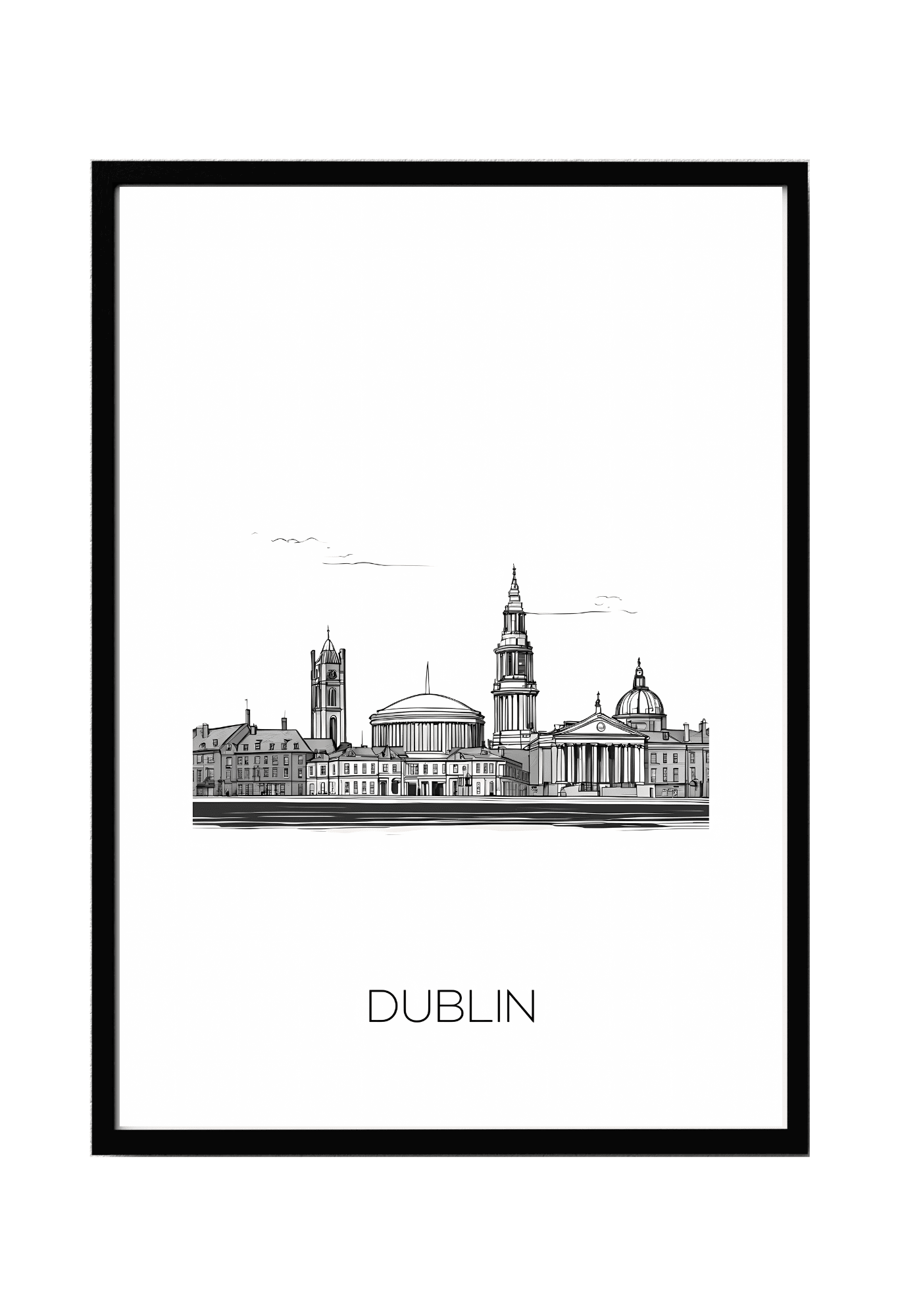 World City Skylines Wall Art