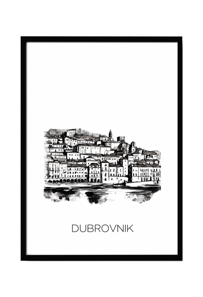 World City Skylines Wall Art
