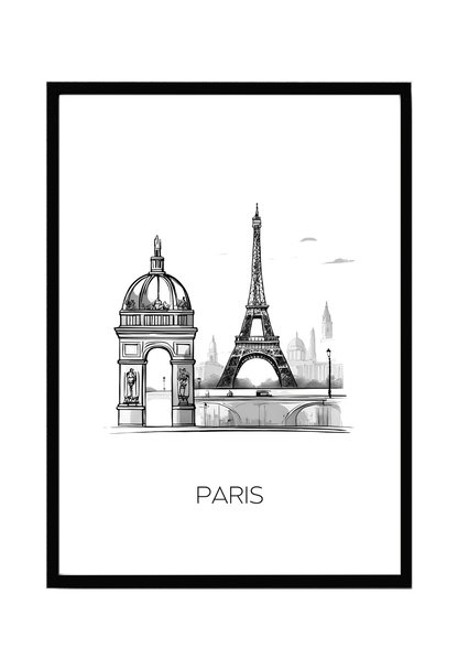 World City Skylines Wall Art